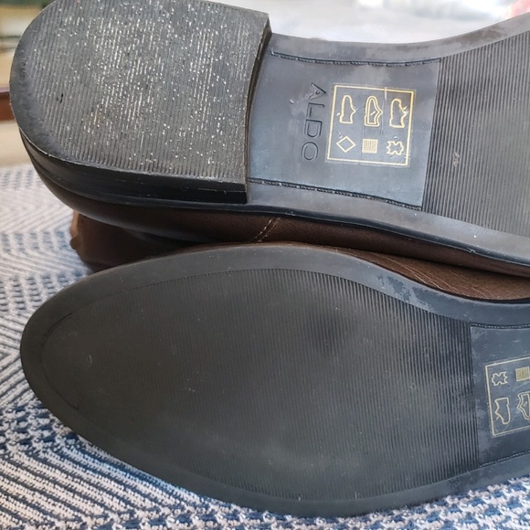 Aldo Tan Leather Boot: size 7.5 - Picture 5 of 6